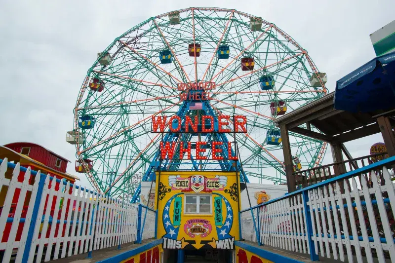 Deno's Wonder Wheel. Photo: Julienne Schaer