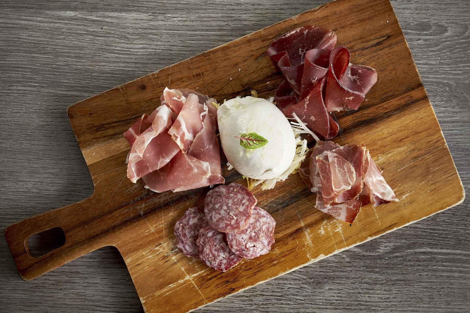 Food from Osteria Piemonte