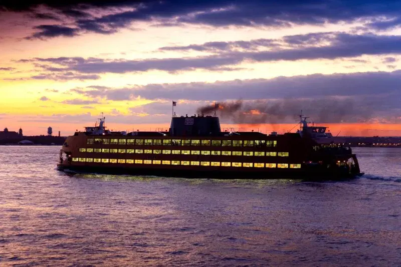 Staten Island Ferry. Photo, Malcolm Brown