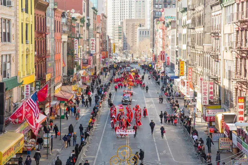 Lunar New Year Parade, Chinatown, Manhattan