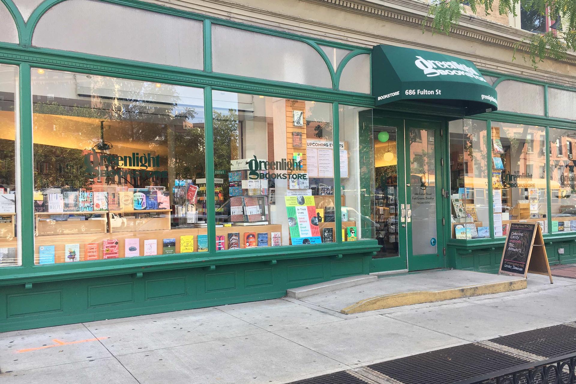 exterior,  Greenlight Bookstore