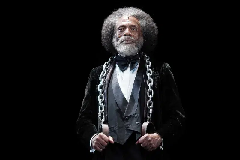 André De Shields is Frederick Douglass: Mine Eyes Have Seen the Glory. Photo: Lia Chang