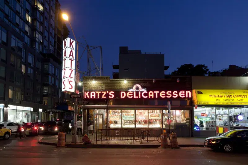 Katz’s Delicatessen. Photo: Will Steacy