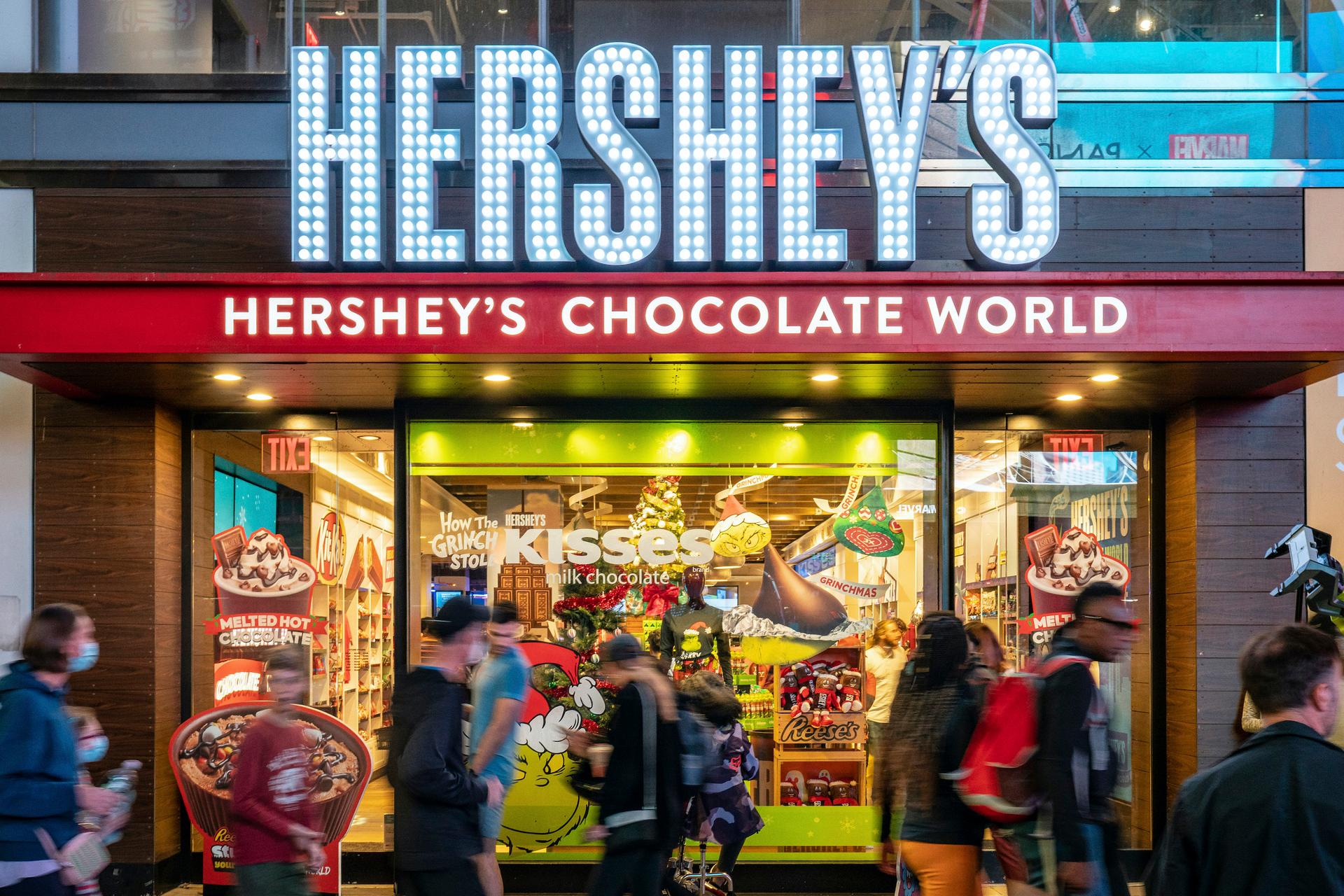 Exterior of Hershey's Chocolate World Times Square