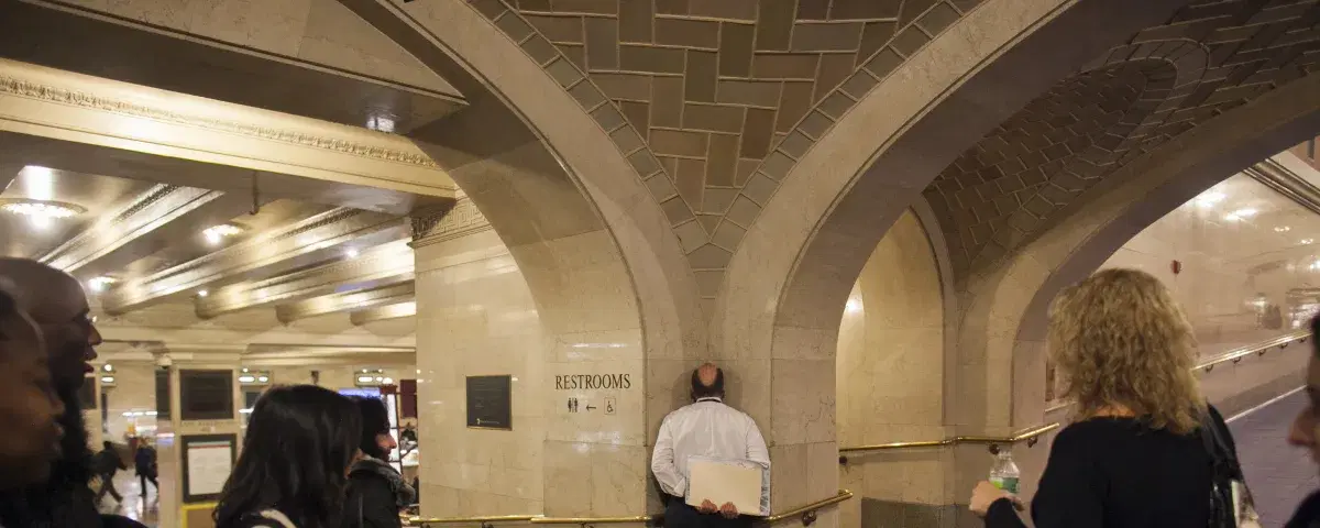Whispering Wall in Grand Central