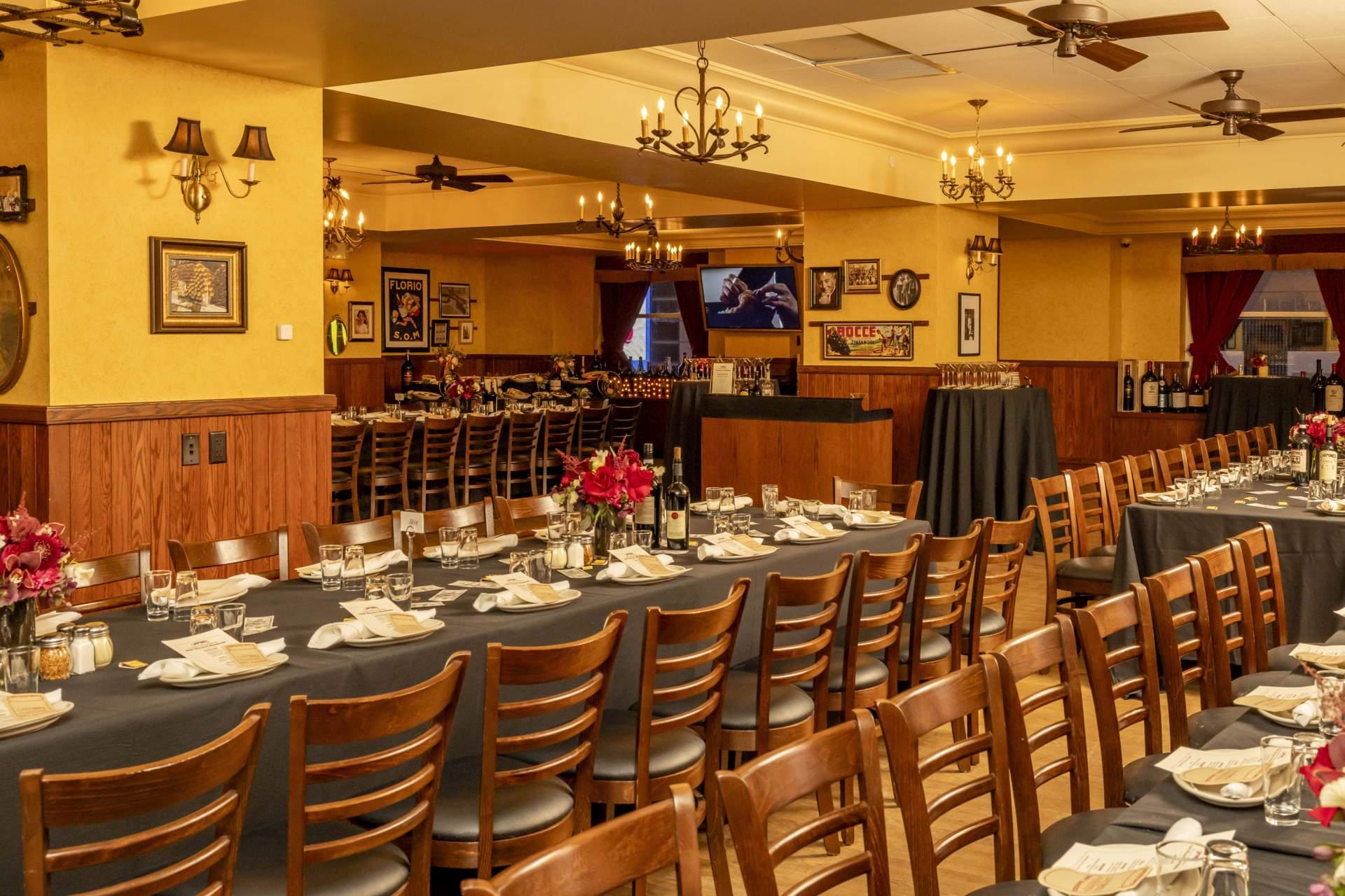 Interior of Carmine's Times Square
