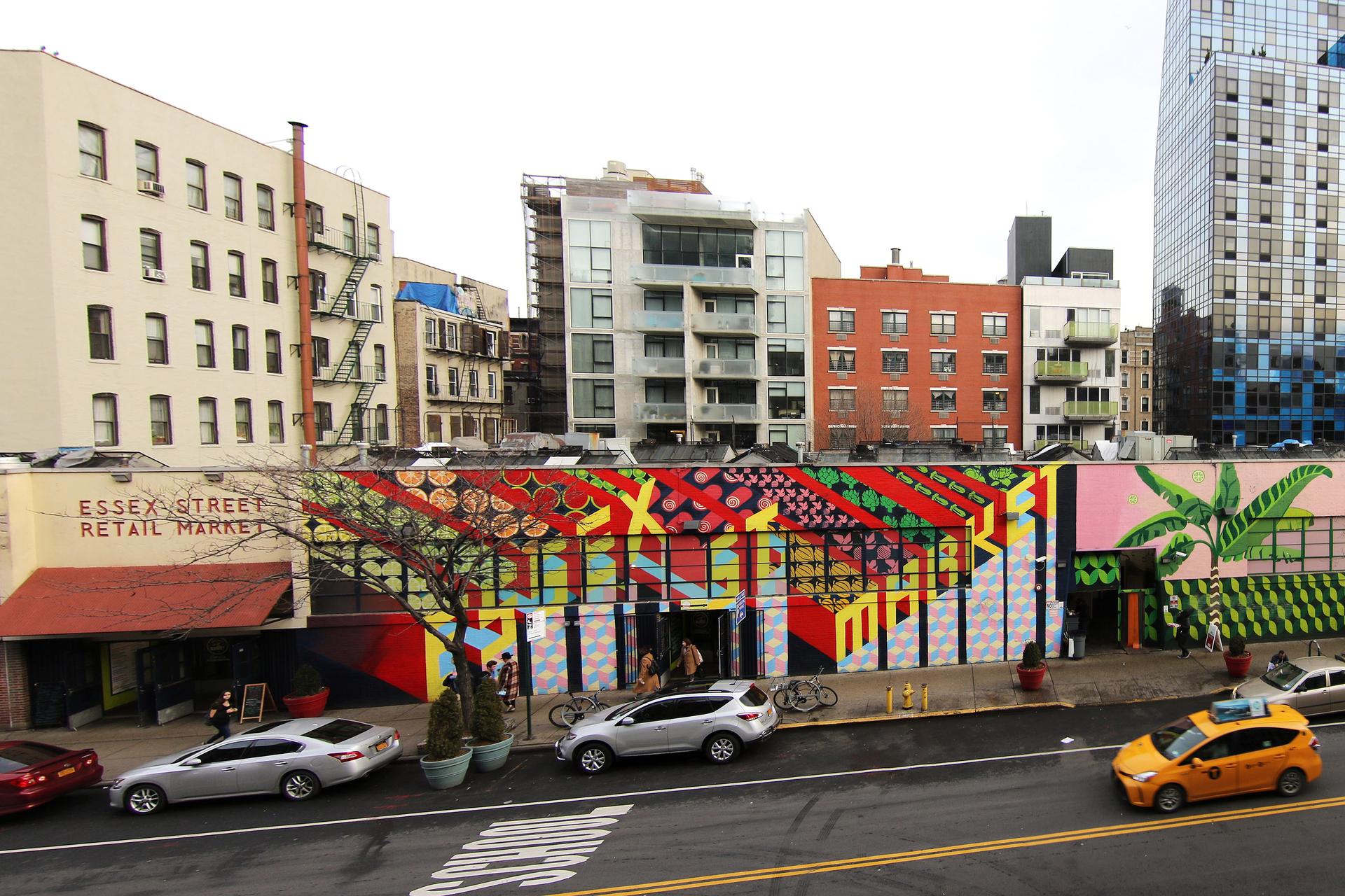 Essex Street Market, Nina LoSchiavo,  Lower East Side Partnership, Manhattan, Taxi, NYC, 