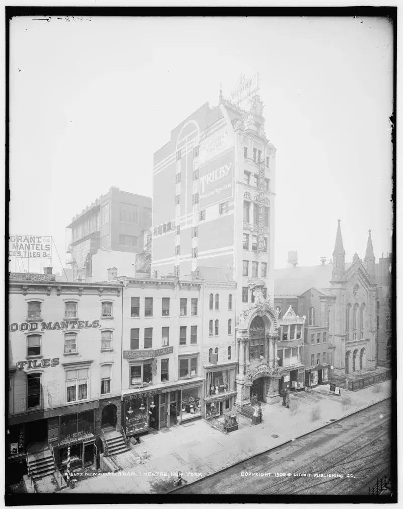 Archival image of New Amsterdam Theater