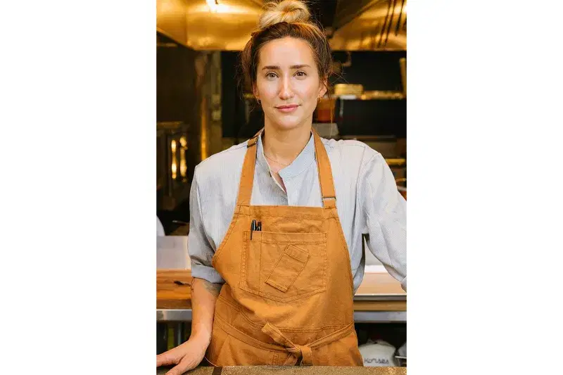 portrait of Chef, Jackie Carnesi, Nura, Greenpoint, Brooklyn