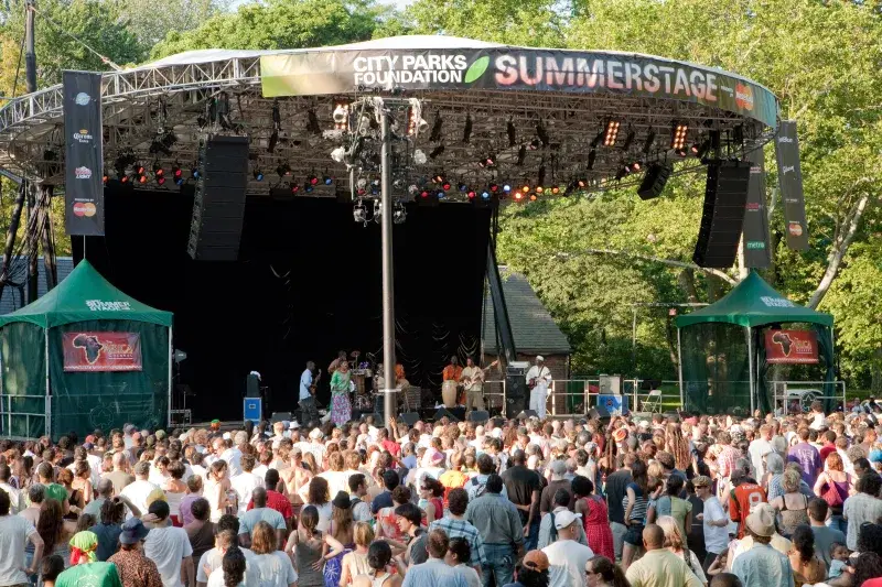 Central Park SummerStage Concert in Manhattan