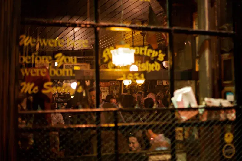 McSorley’s Old Ale House. Photo: Malcom Brown