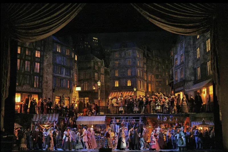 La Bohème. Courtesy, The Metropolitan Opera. Photo: Ken Howard 
