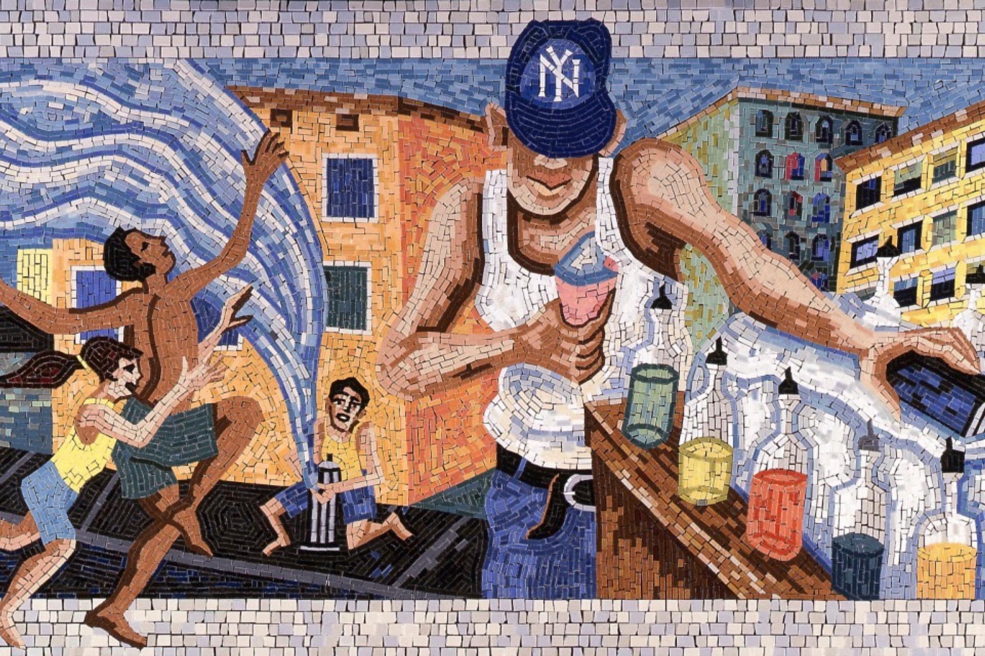Manny Vega’s New York  Tile Collage 