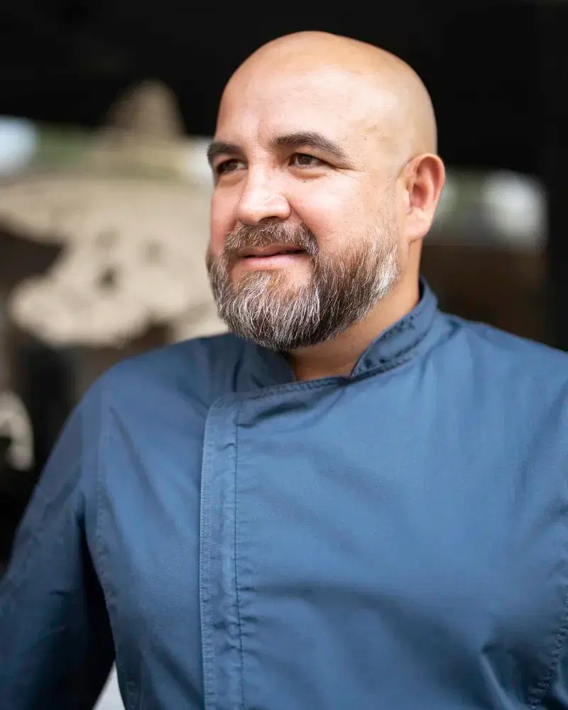 Portrait of Chef Cosme Aguilar 