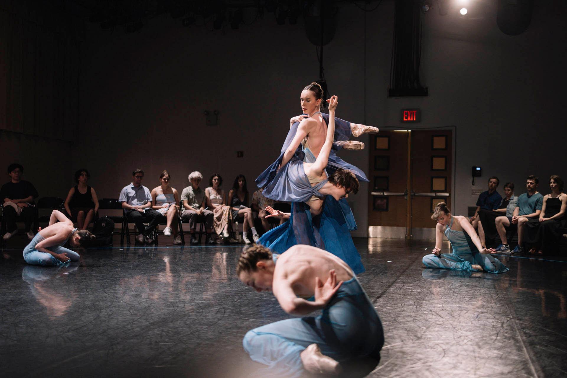New Chamber Ballet performing at the Mark Morris Dance Center.