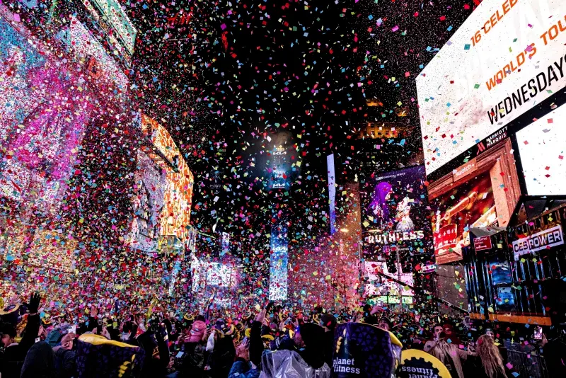 New Year’s Eve Ball in Times Square NYC
