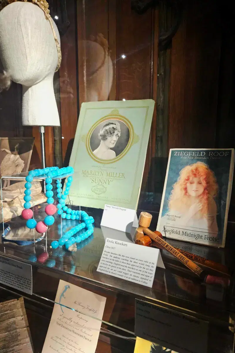 Display at New Amsterdam Theater