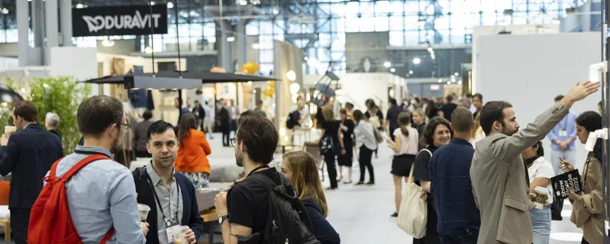 image of the international contemporary furniture fair at the javits center