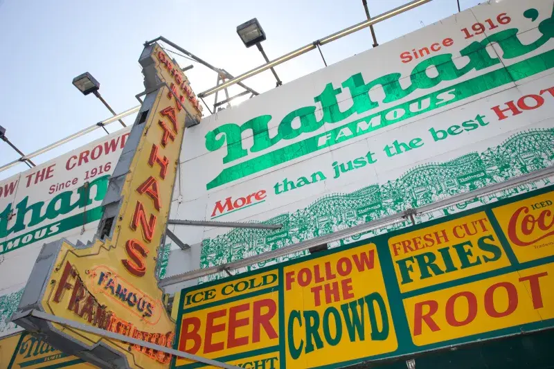  Nathan's Famous. Photo: Malcolm Brown