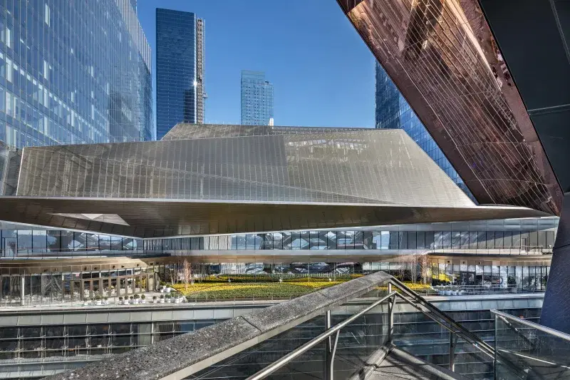 Top of 20 Hudson Yards. Photo: Francis Dzikowski for Related Oxford