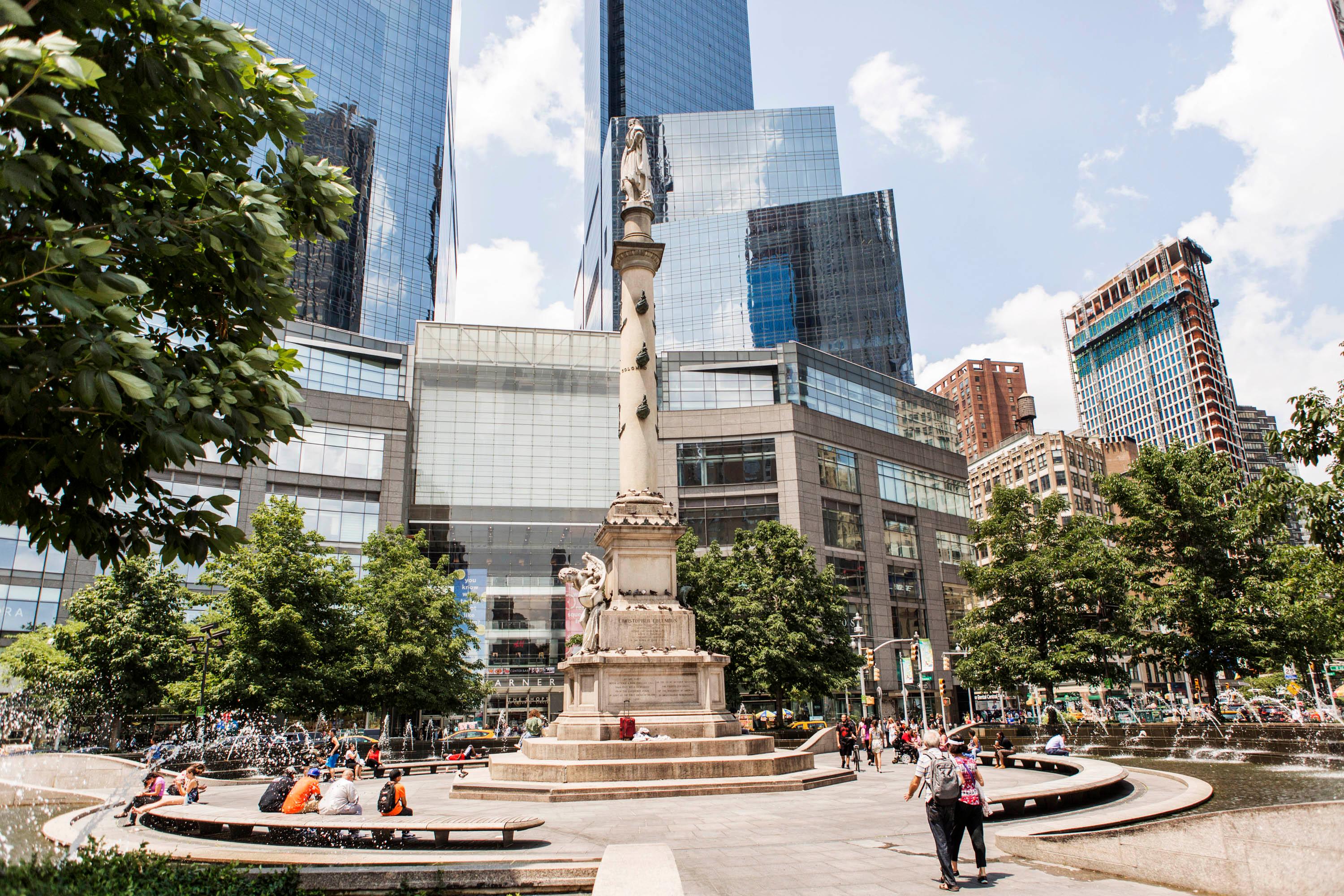 Columbus Circle in Manhattan