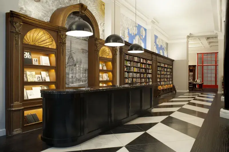  Bookshelves, Rizzoli, interior