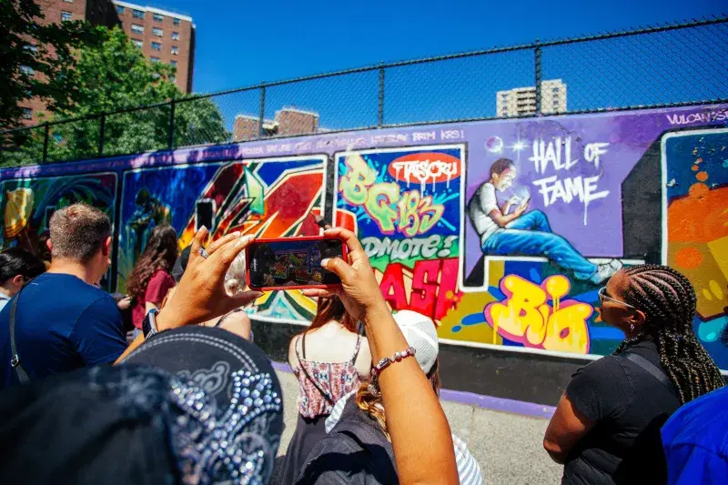 Hush Hip Hop Tours Graffiti Wall