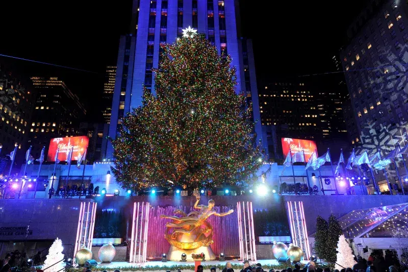 The Rockefeller Center Christmas Tree. Photo: Tishman Speyer