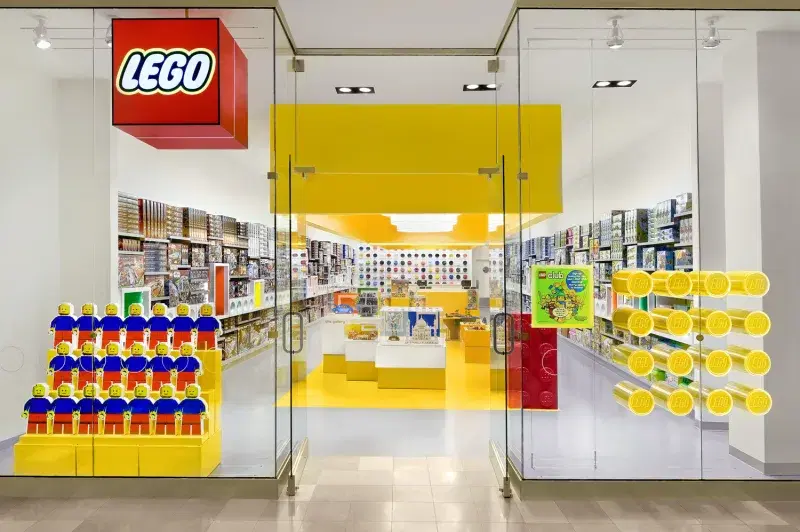 The Lego Store. Courtesy, Lego Store