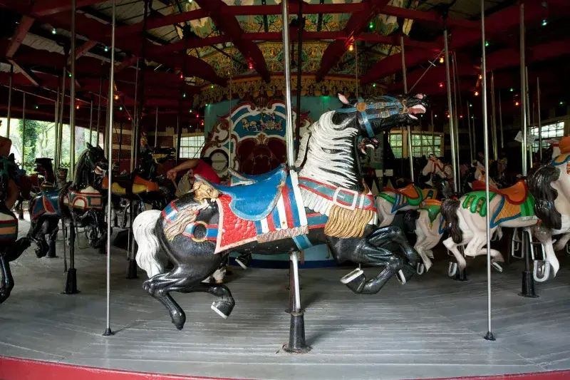  carousel in Central Park, Manhattan 