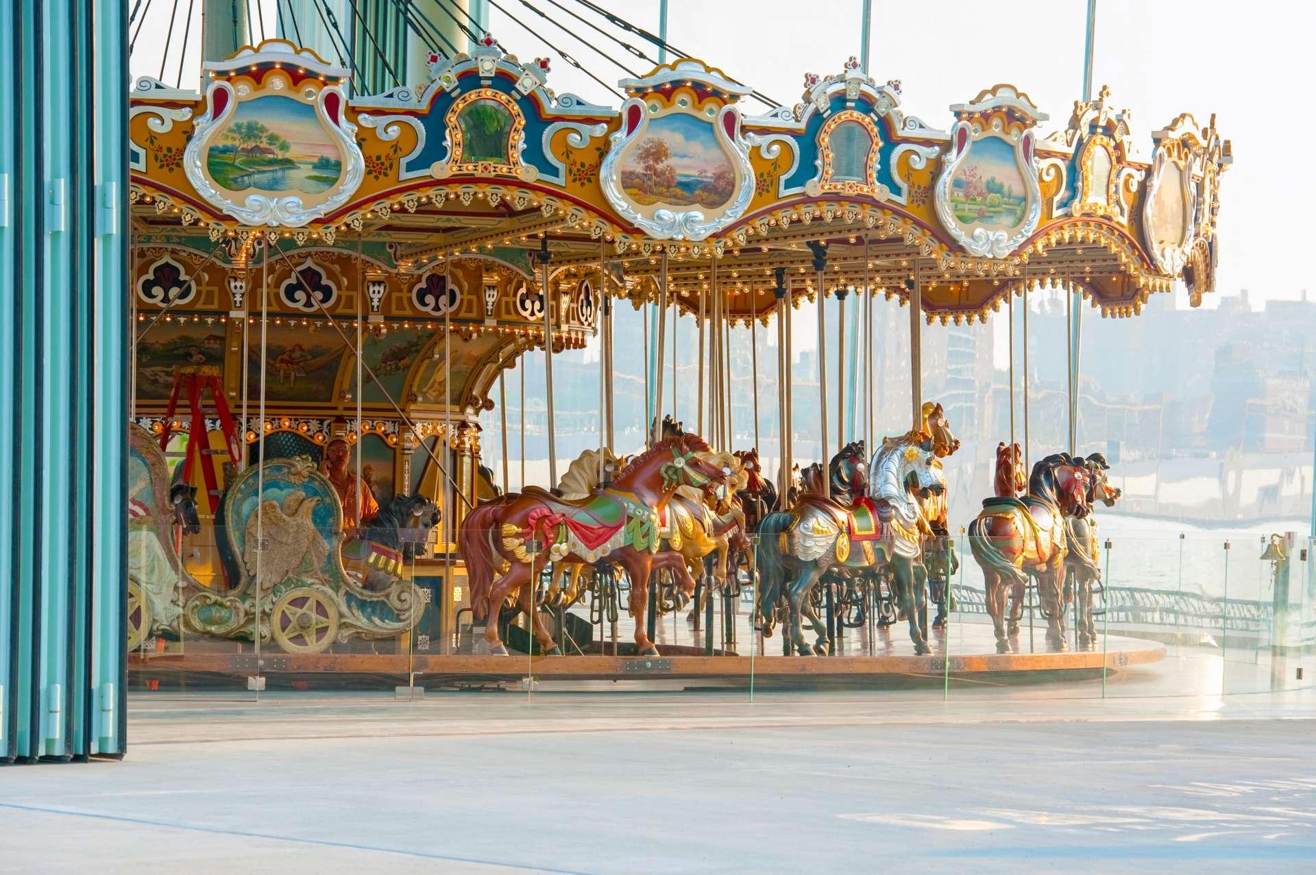 Jane's Carousel in DUMBO, NYC