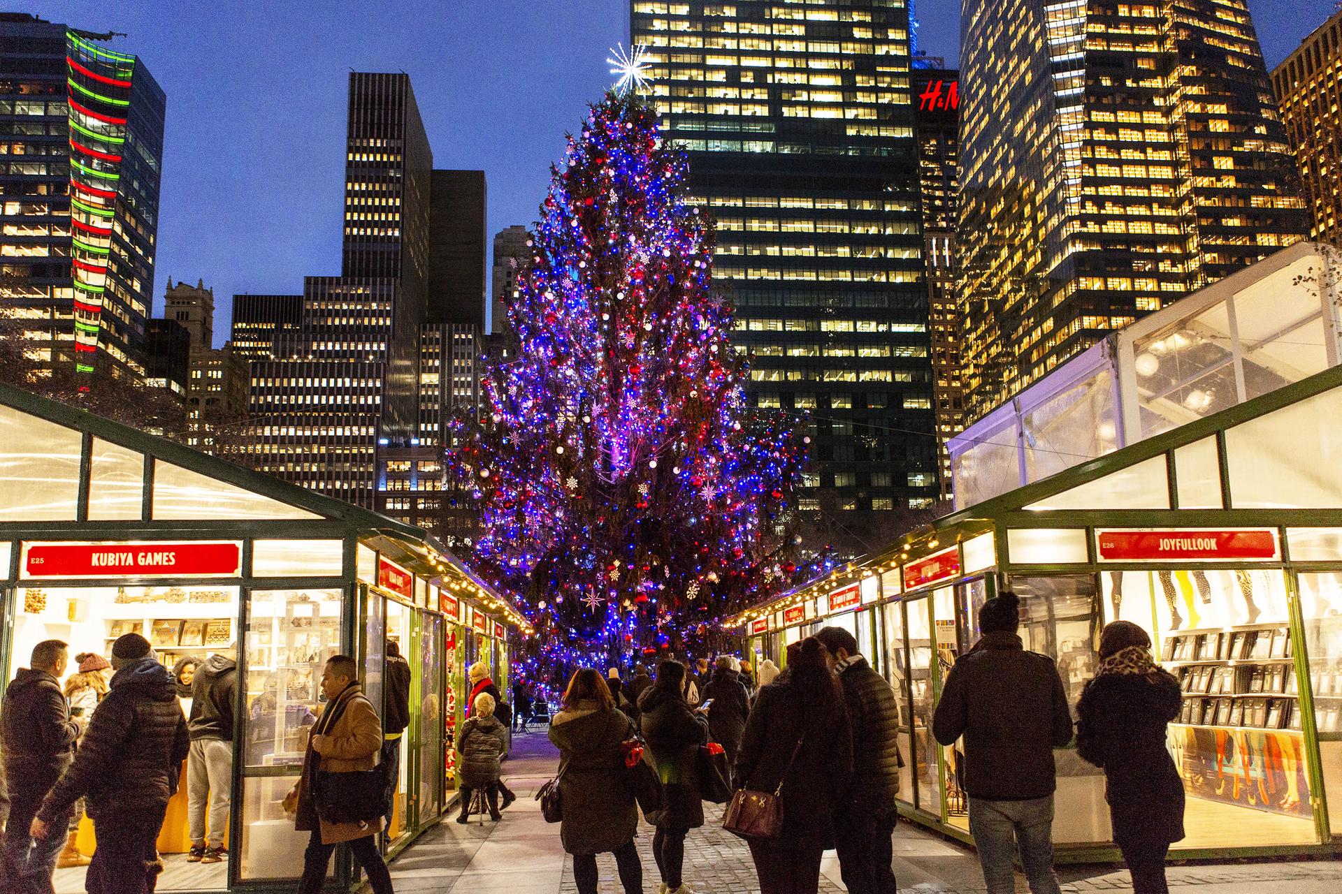 Bryant Park Holiday Market. Photo: Brittany Petronella