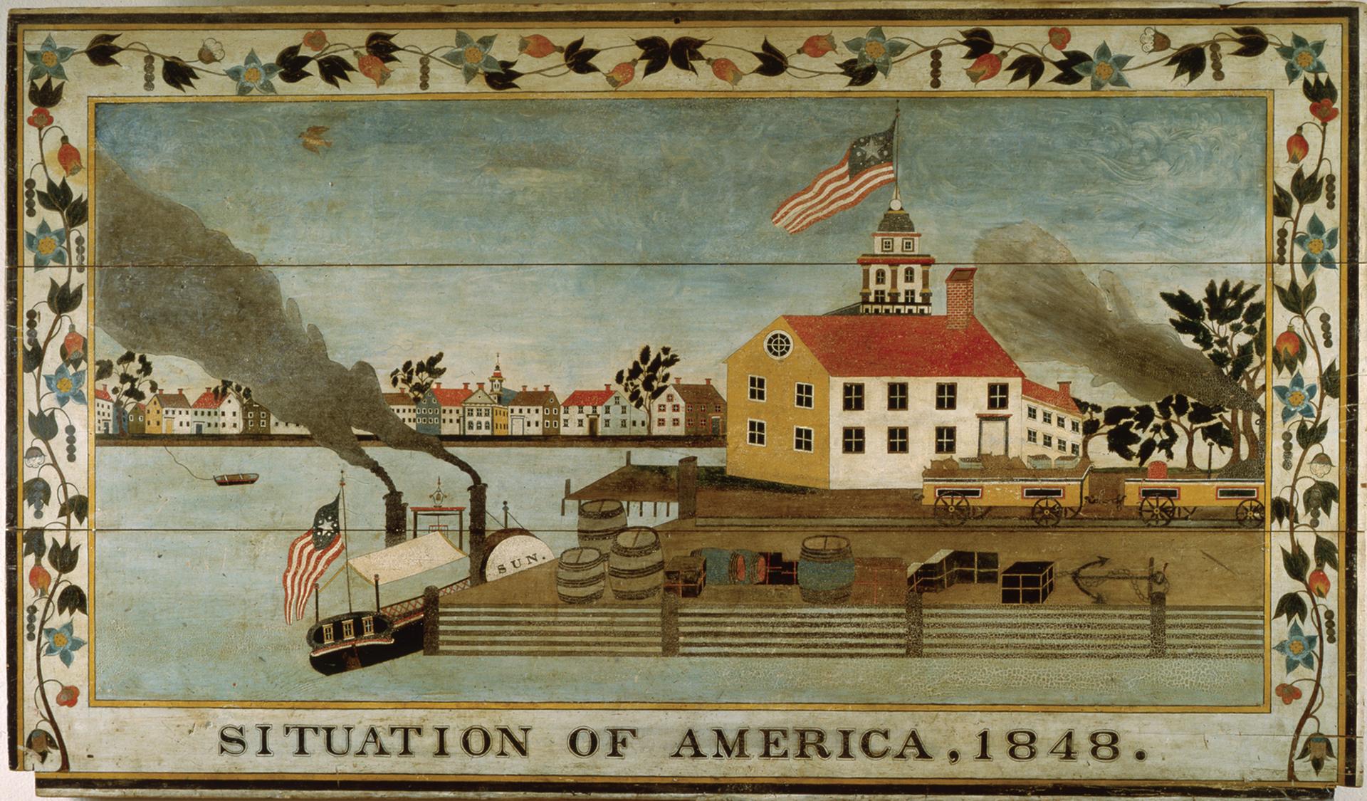Historic painting