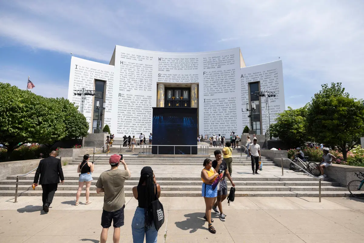 The Book of HOV exhibit at the Brooklyn Public Library