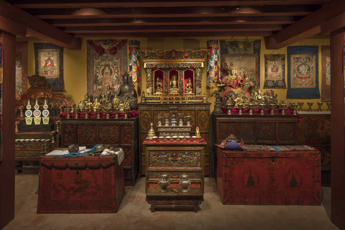 Rubin museum, interior