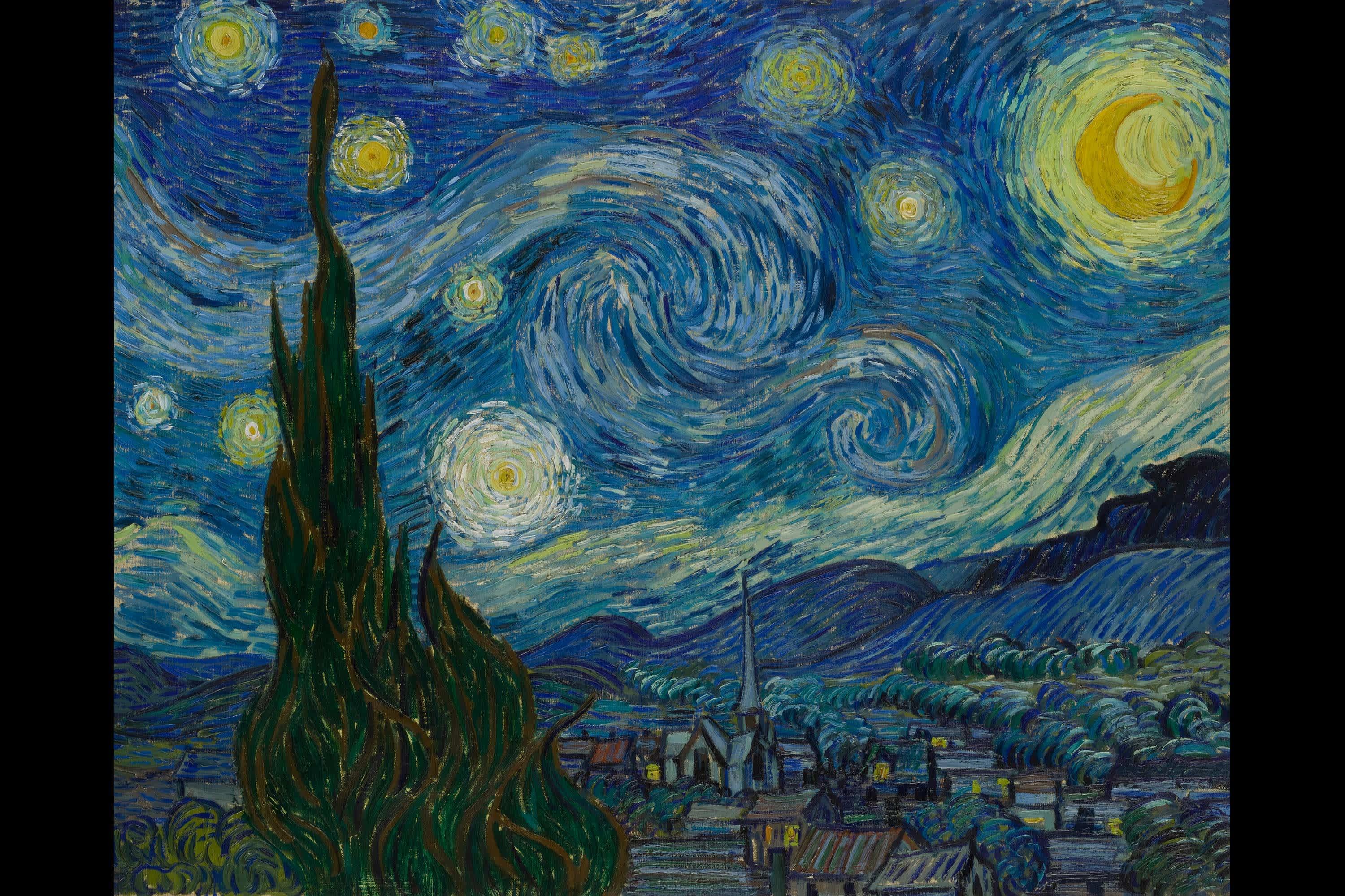 Starry Night, Vincent Van Gogh, Museum of Modern Art