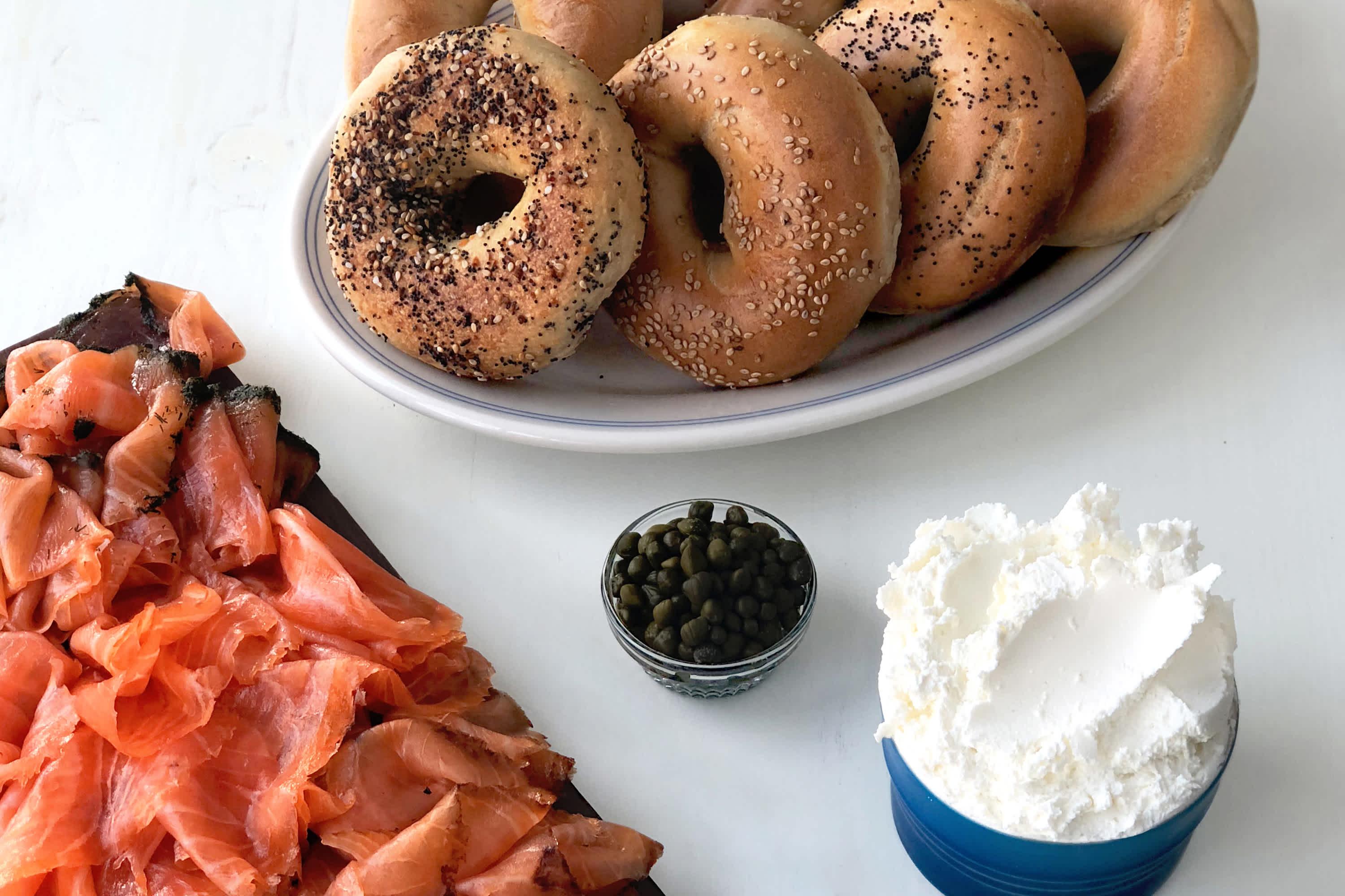 russ and daughters, gift platter, smoked salmon