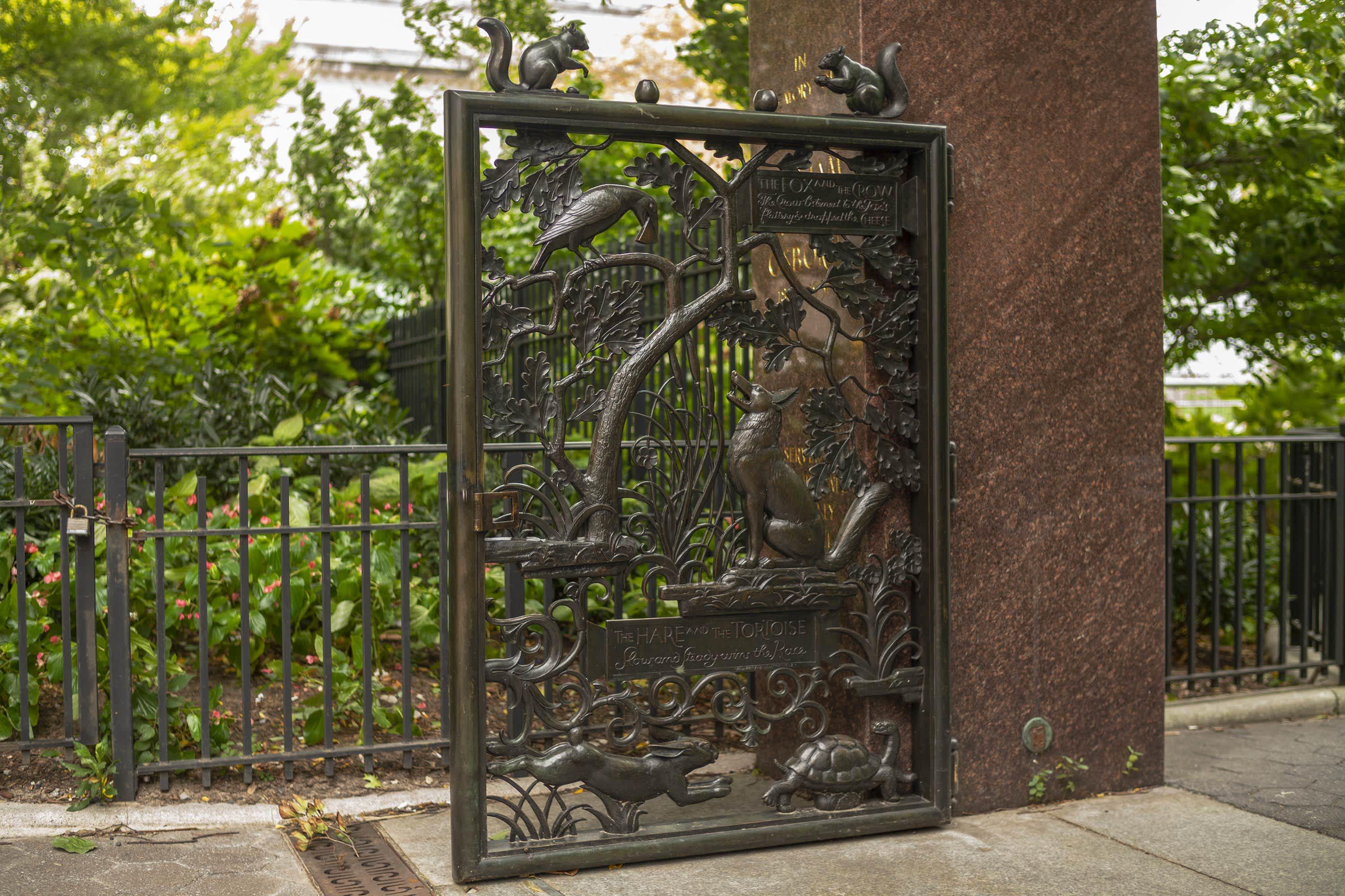 Osborn gate, central park