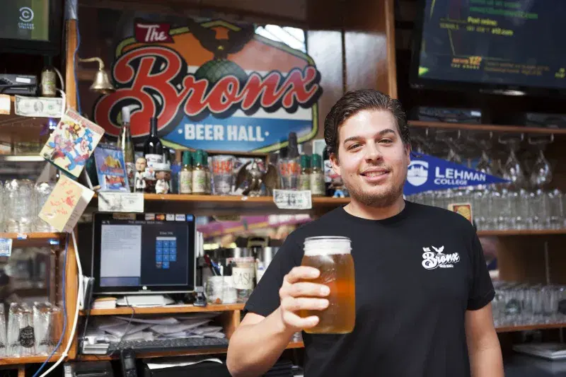 The Bronx Beer Hall. Photo: Christopher Postlewaite
