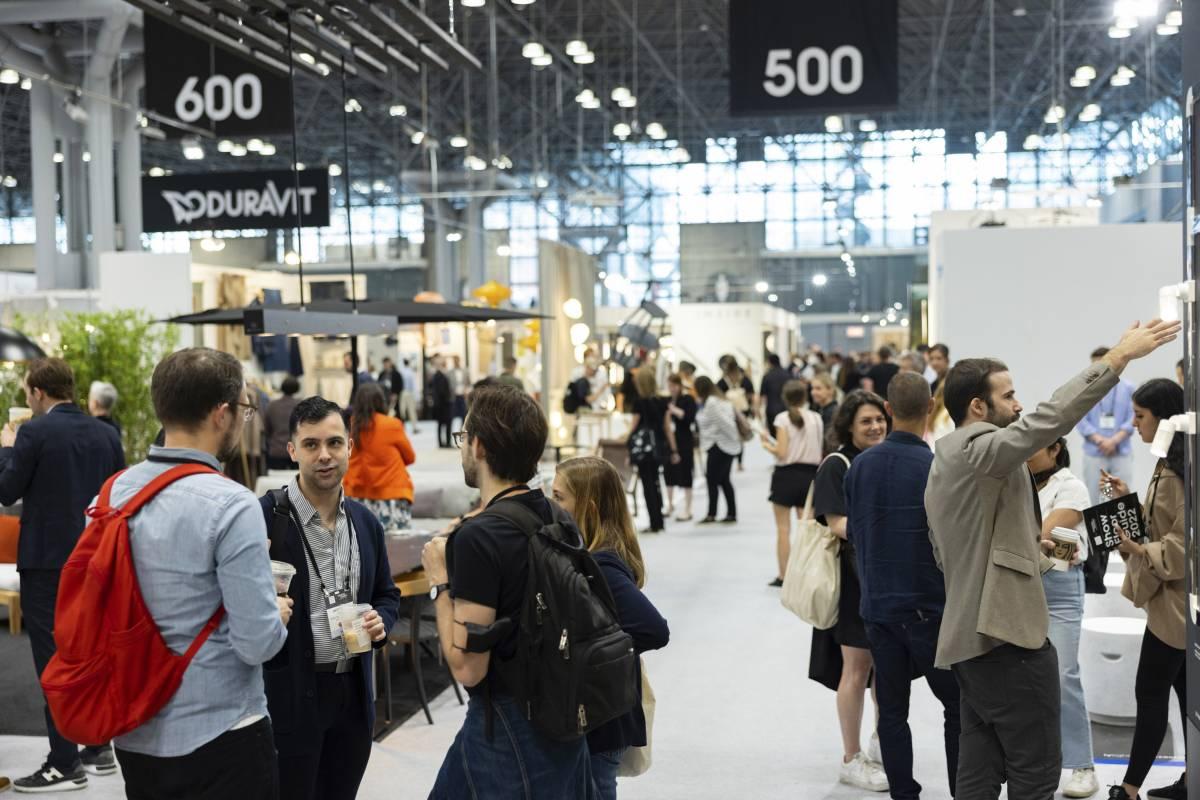 image of the international contemporary furniture fair at the javits center