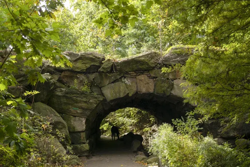 Huddlestone Arch at Central Park, in Manhattan