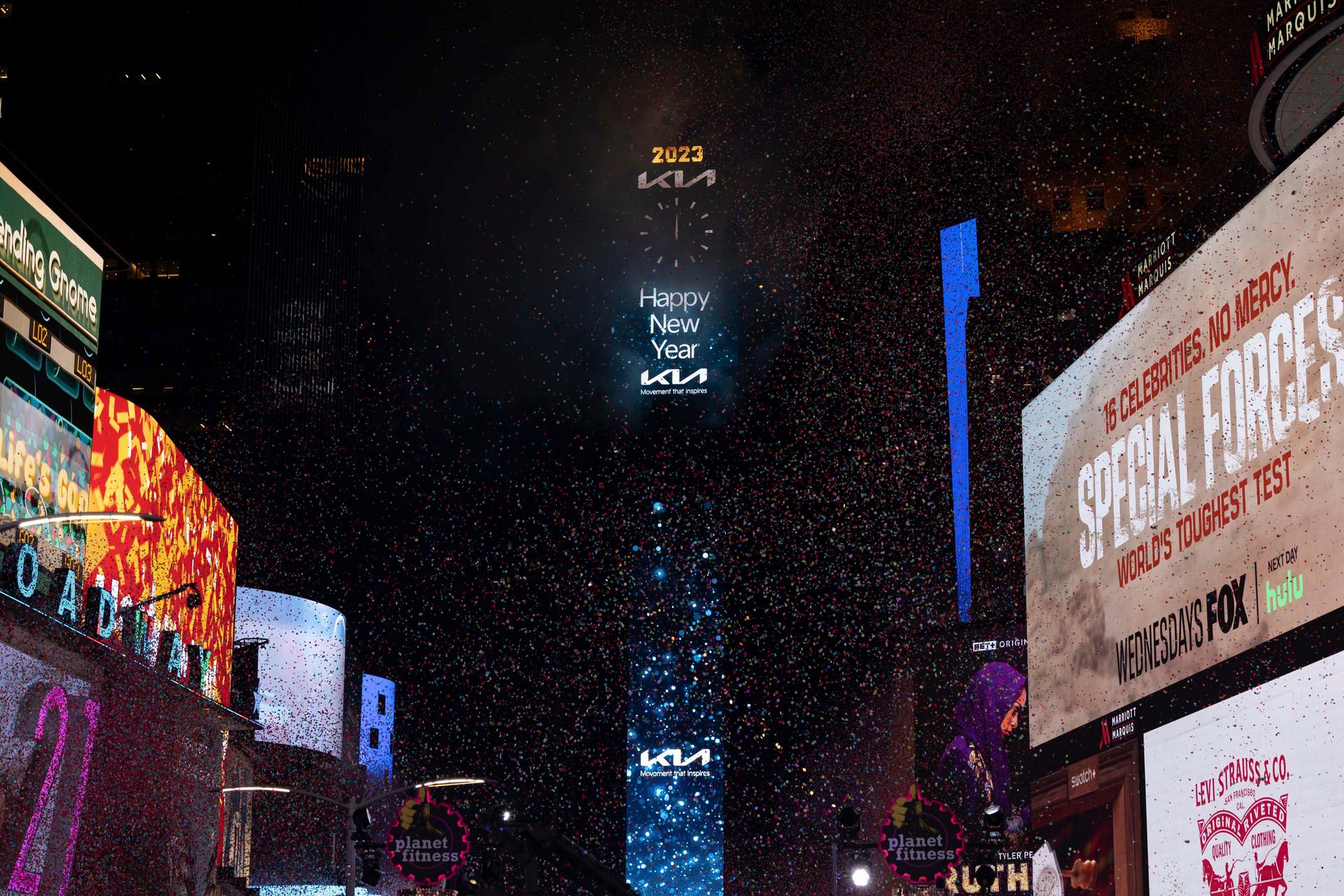 New Years Eve at Times Square, NYC