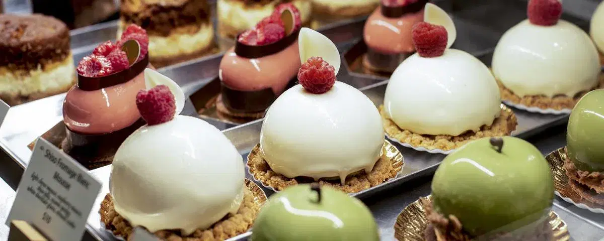 still image of pastries at Patisserie Fouet