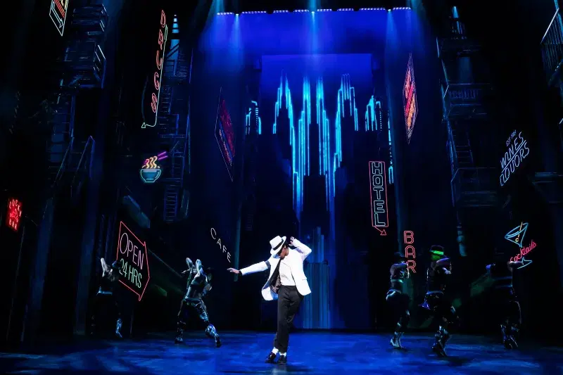  MJ The Musical on Broadway 