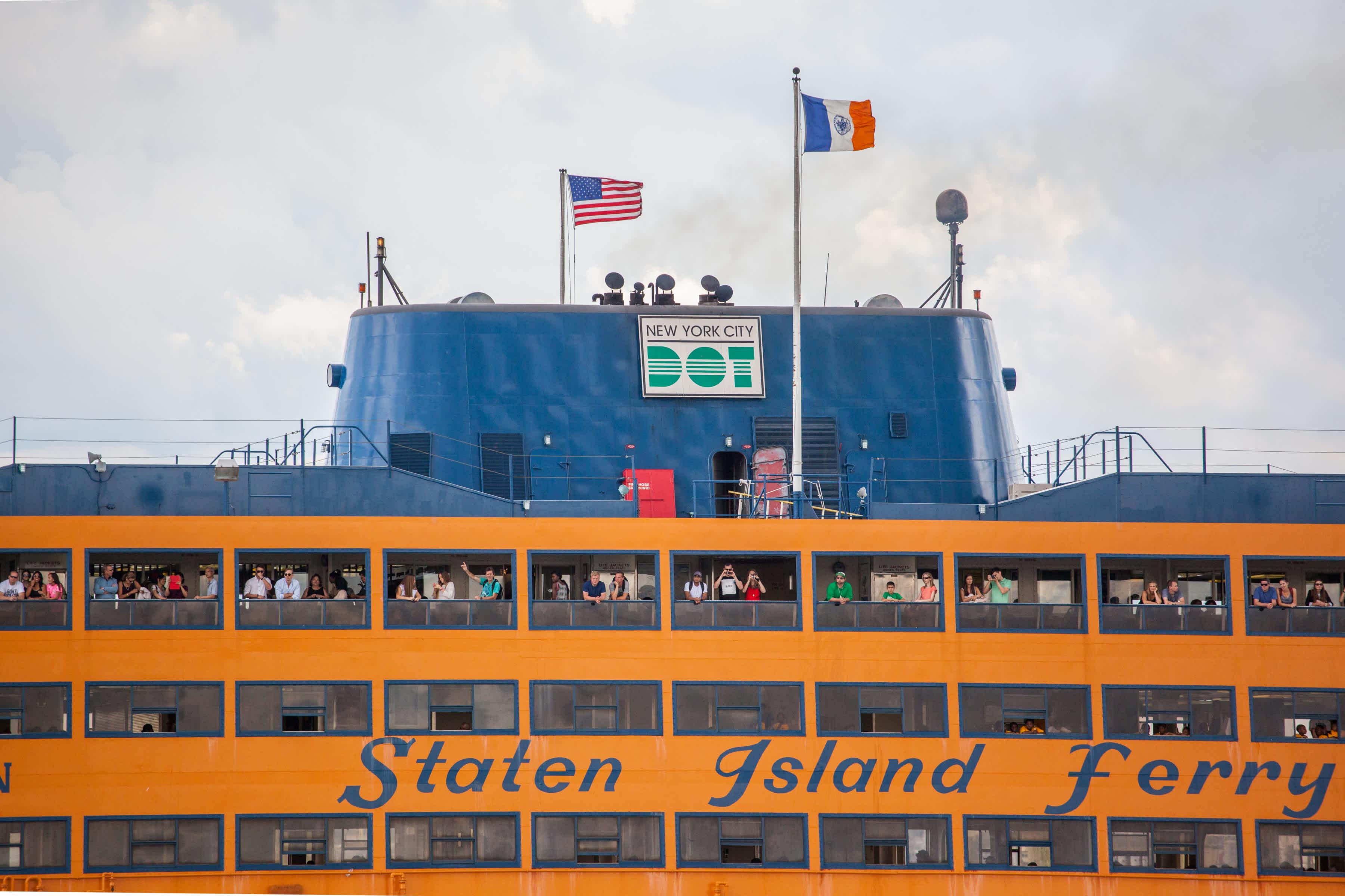 Staten Island Ferry Deck