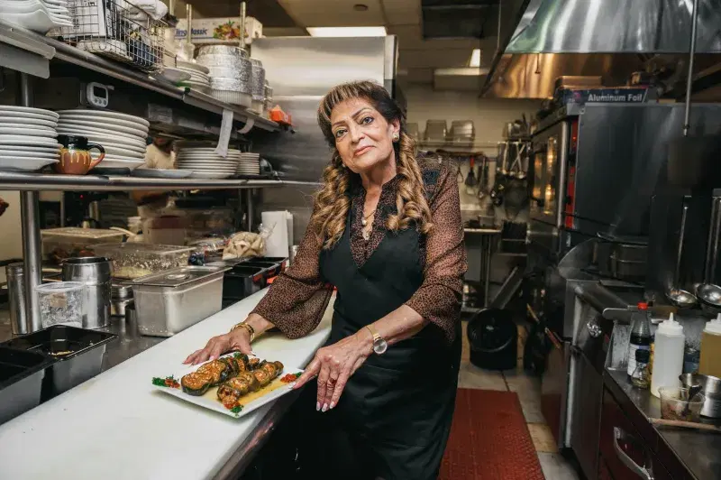 Portrait of Chef Rawia Bishara 