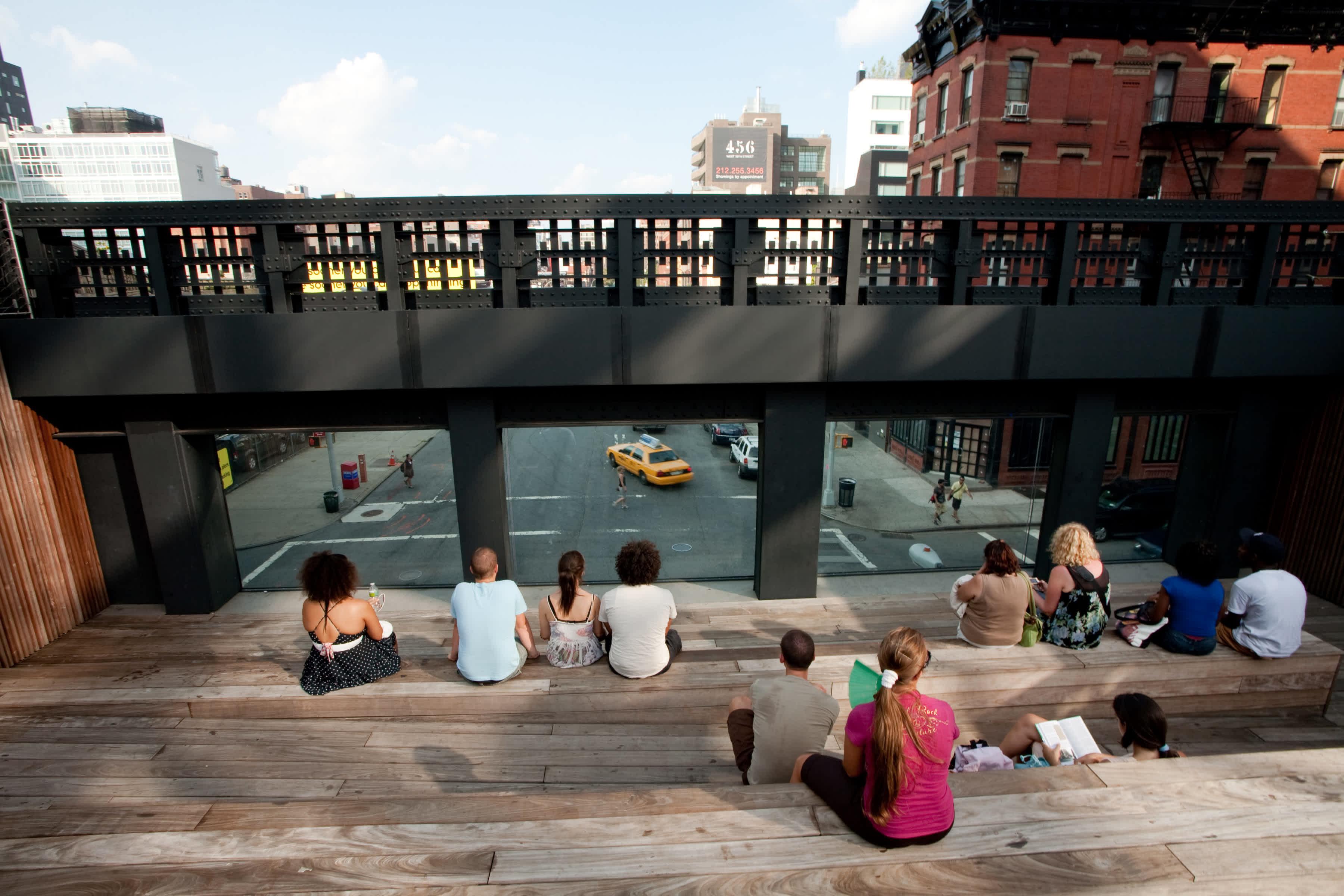 View on the High Line 